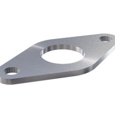 Фланец нержавеющий резьбовой овальный Ду 6 Ру 6 AISI 316 6 мм DIN 2558