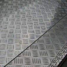 Лист нержавеющий рифленый г/к квинтет 09Х15Н8Ю1 4 мм